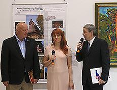 Выставка художников Международной академии культуры и искусства в Словацком институте в Москве