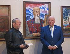 Открытие персональной выставки Петра Стронского в Санкт-Петербурге