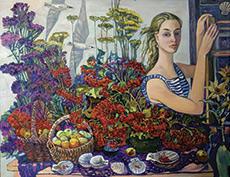 Открытие выставки, посвященной 75-летию Владивостокского художественного училища, в Приморской государственной картинной галерее