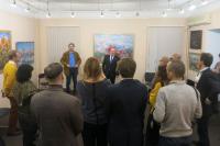Открытие персональной выставки Андрея Лысенко